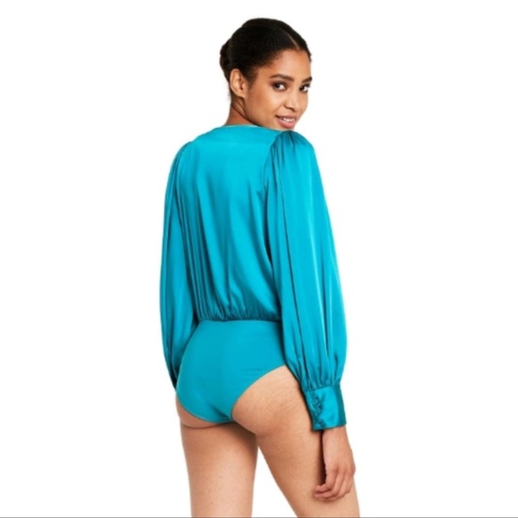 Stunner Turquoise Bodysuit - Picture 2 of 2